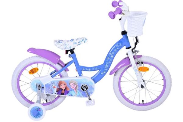 Disney Frozen 2 Kinderfiets – Meisjes – 16 inch – Blauw/Paars