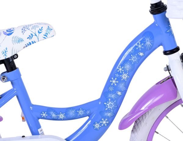 Disney Frozen 2 Kinderfiets – Meisjes – 16 inch – Blauw/Paars