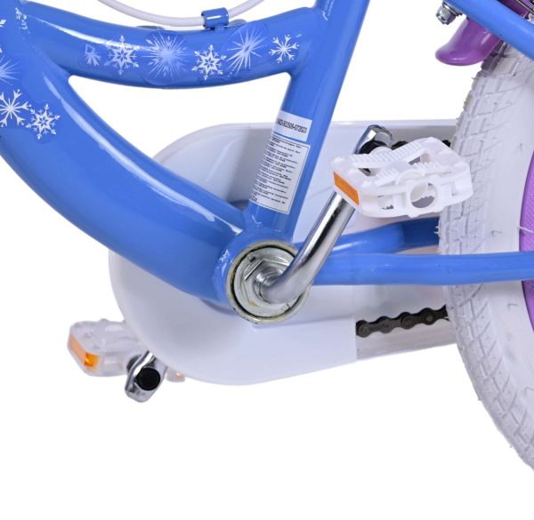 Disney Frozen 2 Kinderfiets – Meisjes – 16 inch – Blauw/Paars – Twee handremmen