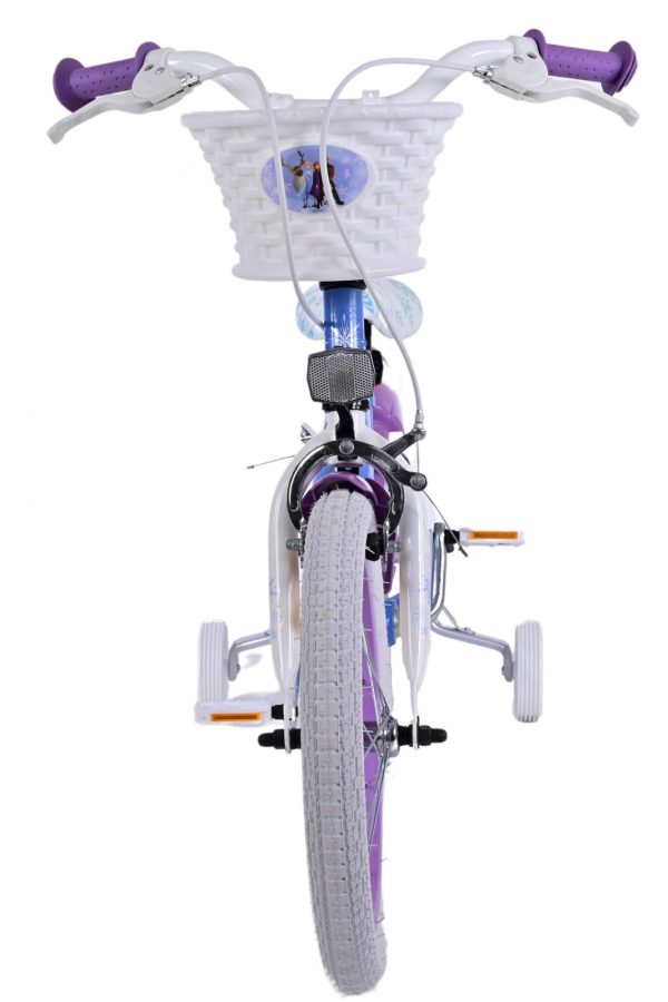 Disney Frozen 2 Kinderfiets – Meisjes – 16 inch – Blauw/Paars – Twee handremmen