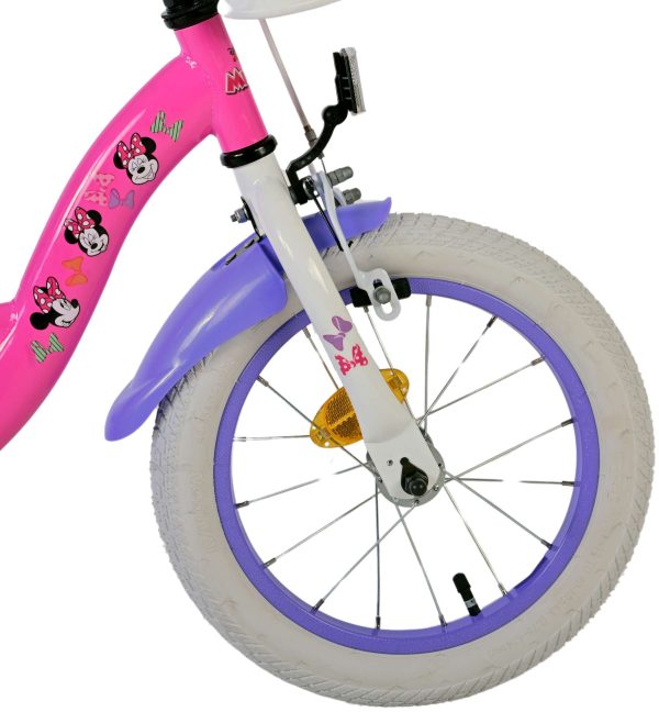 Disney Minnie Cutest Ever! Kinderfiets – Meisjes – 14 inch – Roze