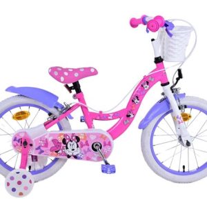 Disney Minnie Kinderfiets – Meisjes – 16 inch – Roze – Twee handremmen