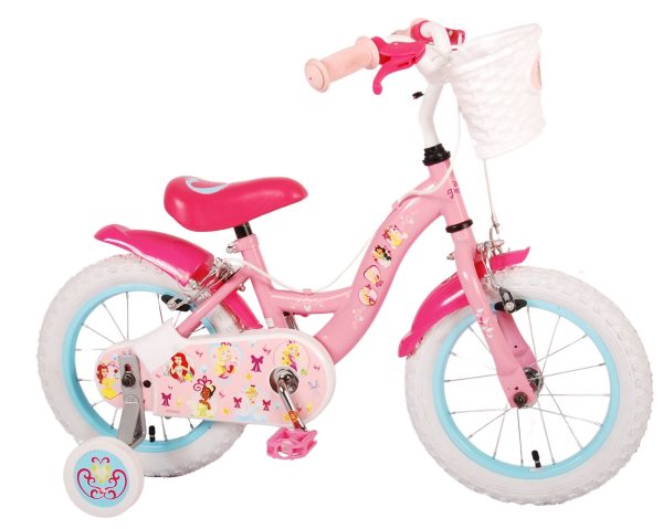 Disney Princess Kinderfiets – Meisjes – 14 inch – Roze – Twee handremmen