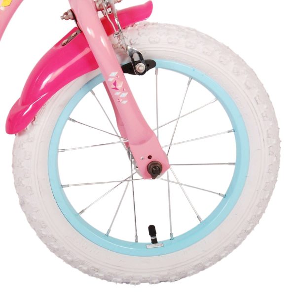 Disney Princess Kinderfiets – Meisjes – 14 inch – Roze – Twee handremmen