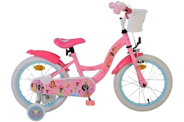 Disney Princess Kinderfiets – Meisjes – 16 inch – Roze – Twee Handremmen