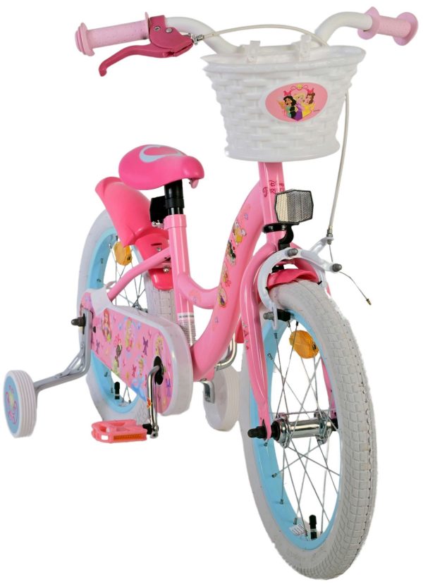 Disney Princess Kinderfiets – Meisjes – 16 inch – Roze – Twee Handremmen
