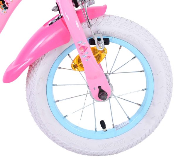 Disney Princess Kinderfiets – Meisjes – 12 inch – Roze – Twee Handremmen