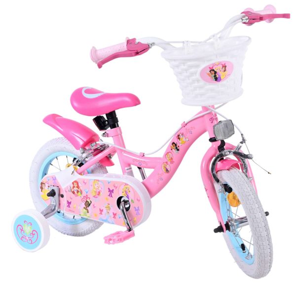 Disney Princess Kinderfiets – Meisjes – 12 inch – Roze – Twee Handremmen