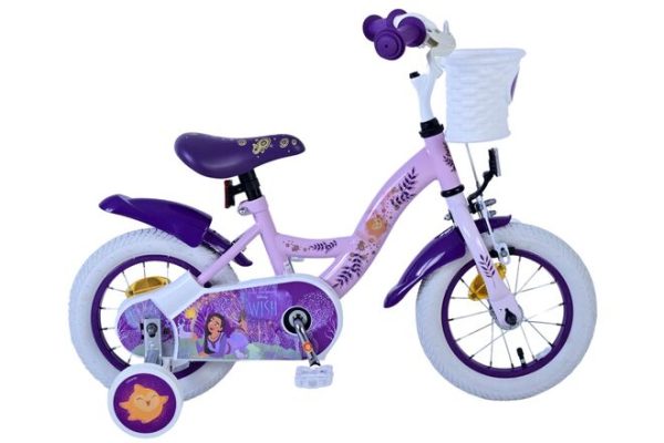 Disney Wish Kinderfiets – Meisjes – 12 inch – Paars