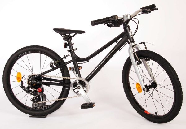 Volare Dynamic Kinderfiets – Jongens – 20 inch – Mat Zwart – 7 Versnellingen – Prime Collection