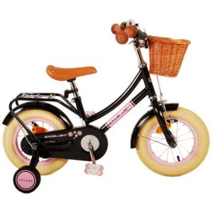 Volare Excellent Kinderfiets – Meisjes – 12 inch – Zwart