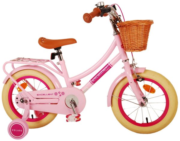 Volare Excellent Kinderfiets – Meisjes – 14 inch – Roze