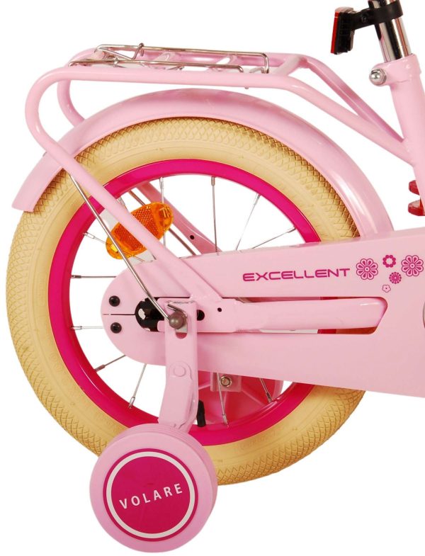 Volare Excellent Kinderfiets – Meisjes – 14 inch – Roze