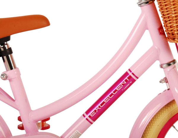 Volare Excellent Kinderfiets – Meisjes – 14 inch – Roze