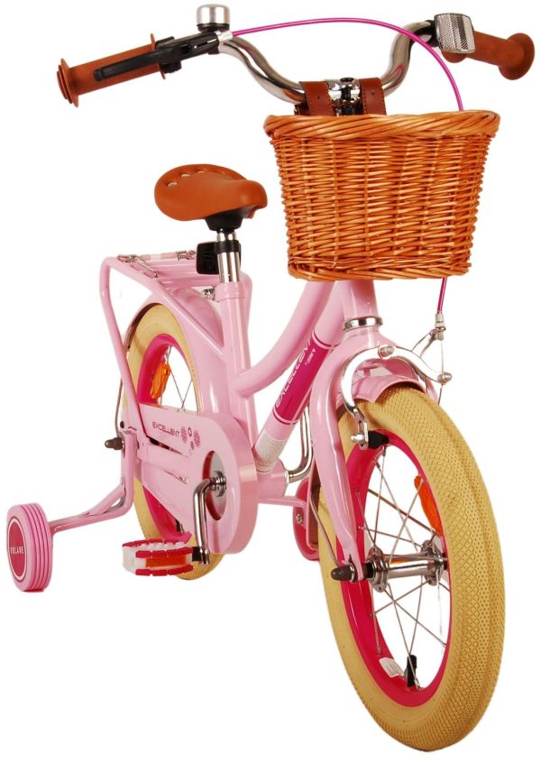 Volare Excellent Kinderfiets – Meisjes – 14 inch – Roze