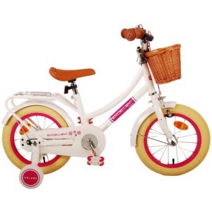 Volare Excellent Kinderfiets – Meisjes – 14 inch – Wit