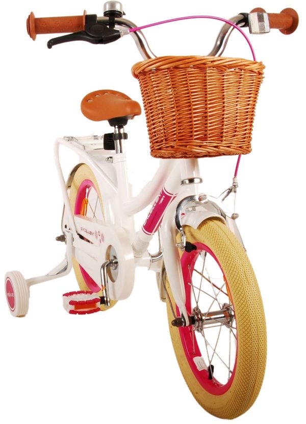 Volare Excellent Kinderfiets – Meisjes – 14 inch – Wit
