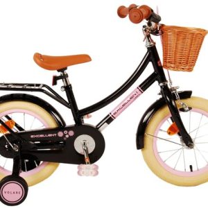 Volare Excellent Kinderfiets – Meisjes – 14 inch – Zwart