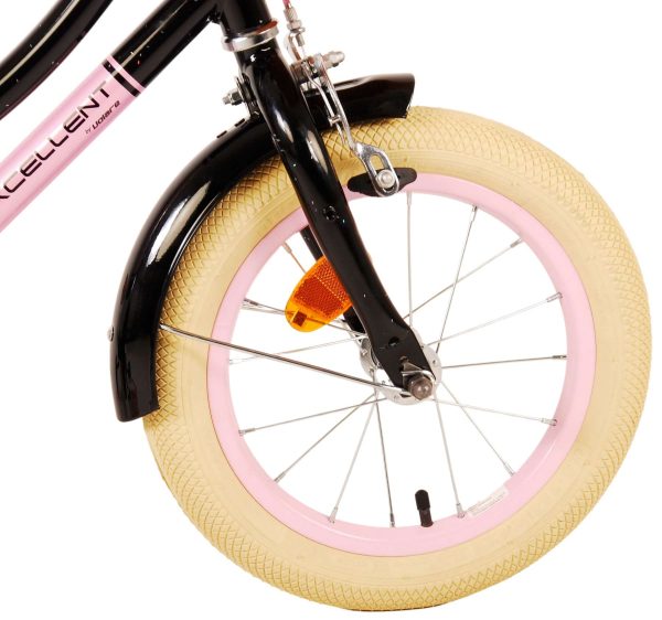 Volare Excellent Kinderfiets – Meisjes – 14 inch – Zwart