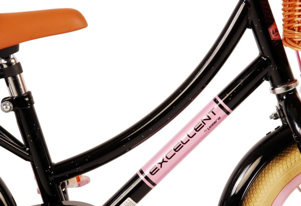 Volare Excellent Kinderfiets – Meisjes – 14 inch – Zwart