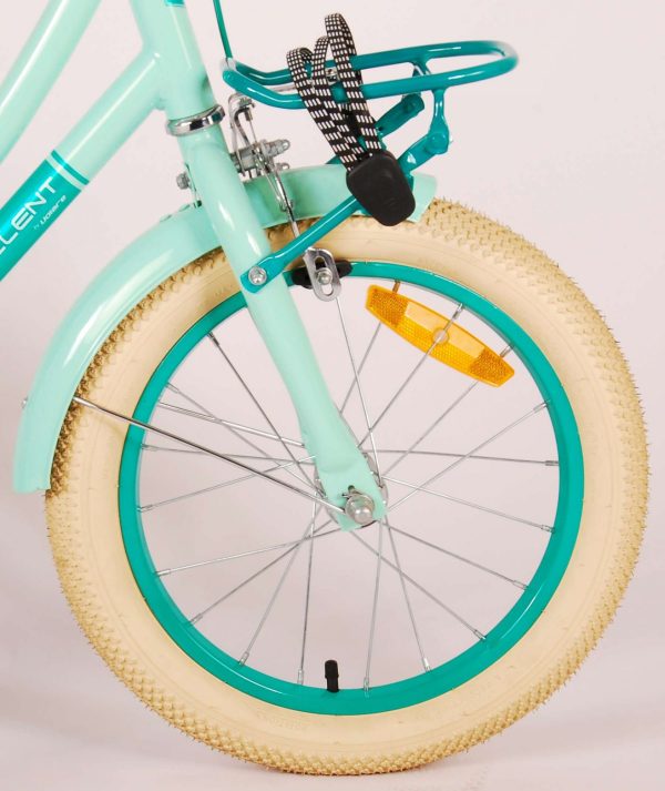 Volare Excellent Kinderfiets – Meisjes – 16 inch – Groen – 95% afgemonteerd