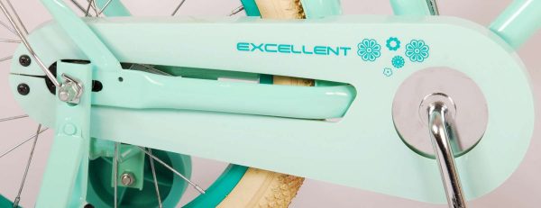 Volare Excellent Kinderfiets – Meisjes – 16 inch – Groen – 95% afgemonteerd