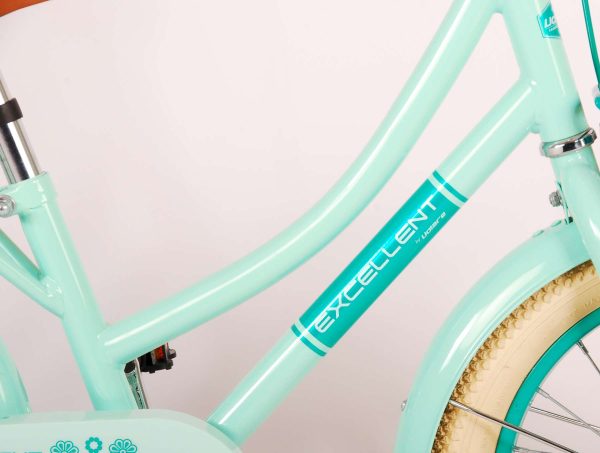 Volare Excellent Kinderfiets – Meisjes – 16 inch – Groen – 95% afgemonteerd