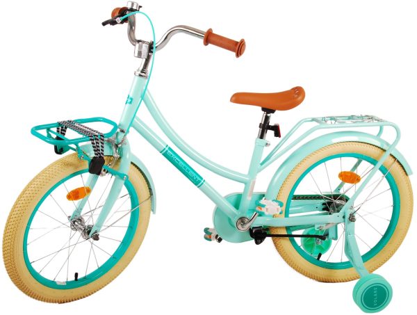 Volare Excellent Kinderfiets – Meisjes – 18 inch – Groen – 95% afgemonteerd