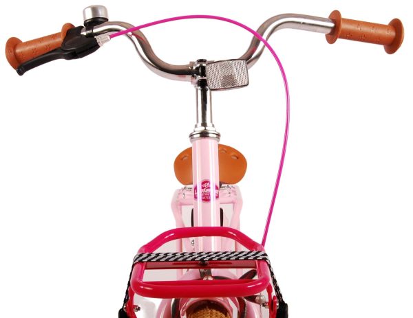 Volare Excellent Kinderfiets – Meisjes -18 inch – Roze – 95% afgemonteerd