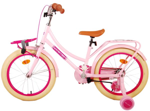Volare Excellent Kinderfiets – Meisjes -18 inch – Roze – 95% afgemonteerd