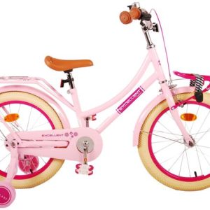 Volare Excellent Kinderfiets – Meisjes -18 inch – Roze – 95% afgemonteerd