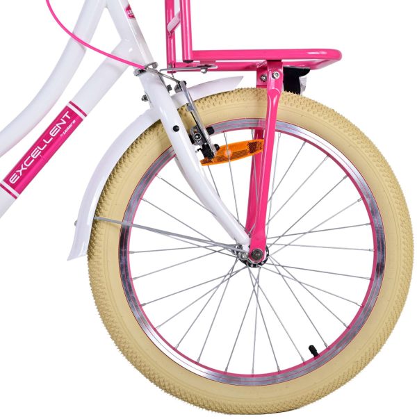 Volare Excellent Kinderfiets – Meisjes – 20 inch – Wit