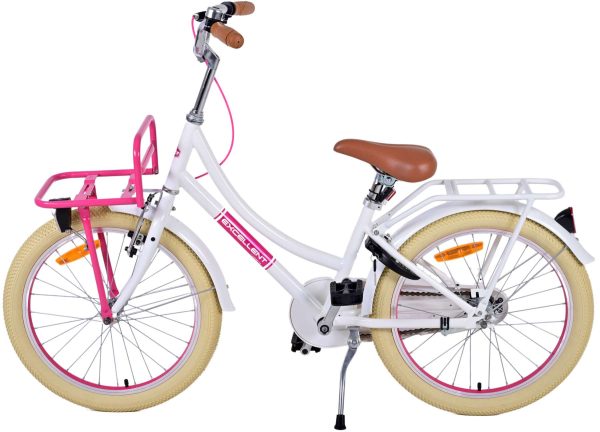 Volare Excellent Kinderfiets – Meisjes – 20 inch – Wit