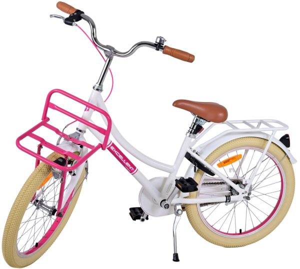Volare Excellent Kinderfiets – Meisjes – 20 inch – Wit