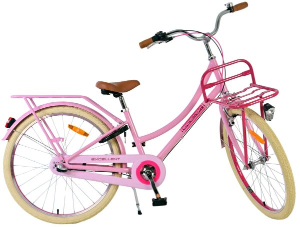 Volare Excellent Kinderfiets – Meisjes – 24 inch – Roze – 3 Versnellingen