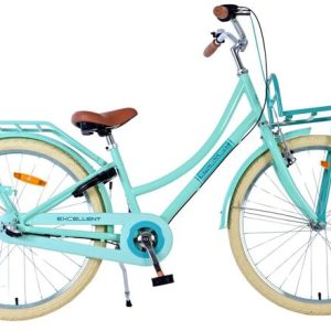Volare Excellent Kinderfiets – Meisjes – 24 inch – Groen – 3 Versnellingen