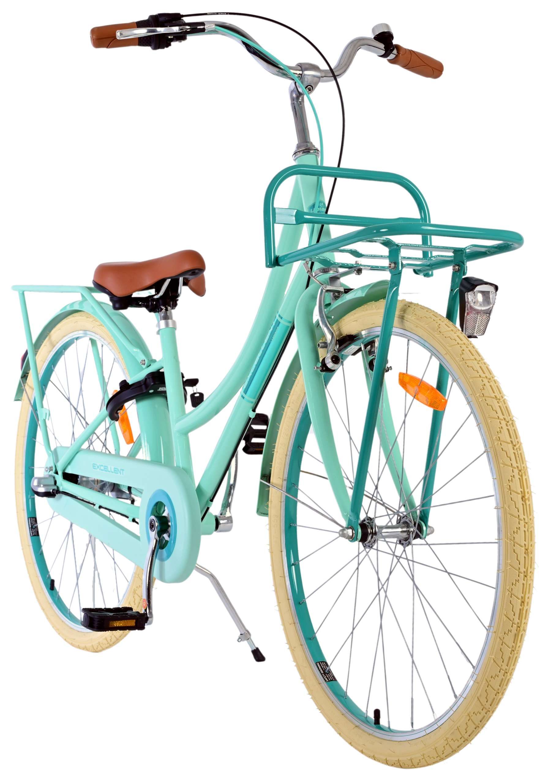 Volare Excellent Kinderfiets – Meisjes – 26 inch – Groen – 3 versnellingen Volare Excellent Kinderfiets – Meisjes – 26 inch – Groen – 3 versnellingen