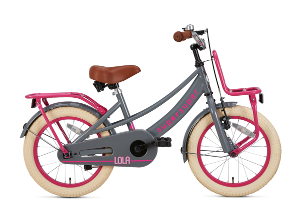 Supersuper Lola 16 Gray-Pink Griijs-Roze