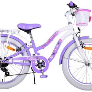Volare Lovely Kinderfiets – Meisjes – 20 inch – Paars – 7 versnellingen