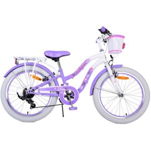 Volare Lovely Kinderfiets – Meisjes – 20 inch – Paars – 7 versnellingen