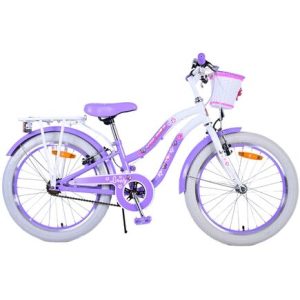 Volare Lovely Kinderfiets – Meisjes – 20 inch – Paars – Twee handremmen