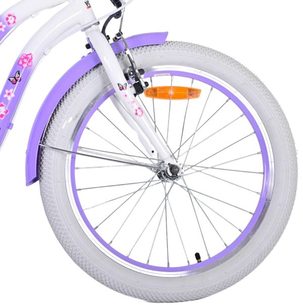 Volare Lovely Kinderfiets – Meisjes – 20 inch – Paars – 7 versnellingen