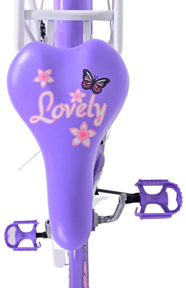 Volare Lovely Kinderfiets – Meisjes – 20 inch – Paars – 7 versnellingen