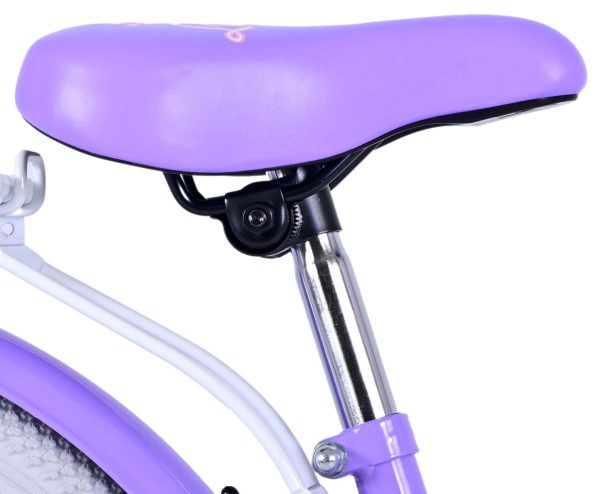 Volare Lovely Kinderfiets – Meisjes – 20 inch – Paars – Twee handremmen