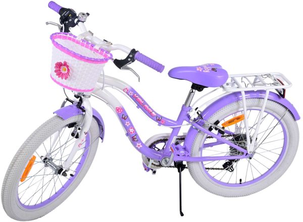 Volare Lovely Kinderfiets – Meisjes – 20 inch – Paars – 7 versnellingen