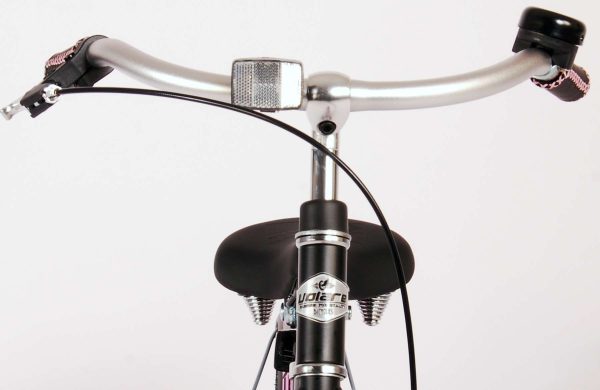 Volare Miracle Cruiser Kinderfiets – Meisjes- 16 inch – Mat Zwart – Prime Collection