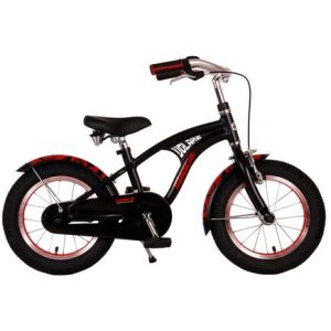 Volare Miracle Cruiser Kinderfiets – Jongens – 14 inch – Mat Zwart – Prime Collection