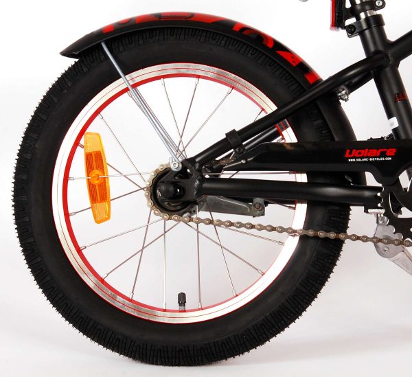Volare Miracle Cruiser Kinderfiets – Jongens – 16 inch – Mat Zwart – Prime Collection