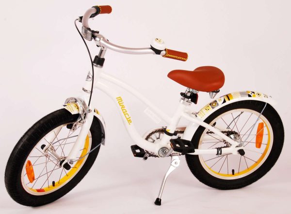 Volare Miracle Cruiser Kinderfiets – Meisjes – 16 inch – Wit – Prime Collection