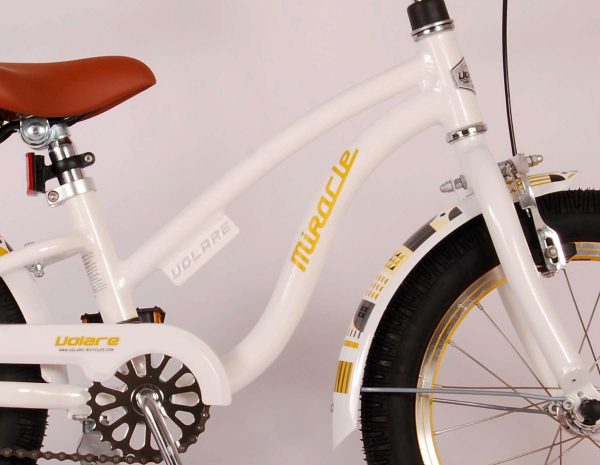 Volare Miracle Cruiser Kinderfiets – Meisjes – 16 inch – Wit – Prime Collection
